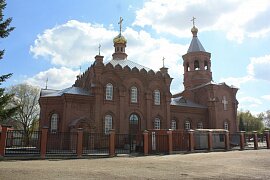 Памятник истории "Церковь Знамения", с. Курья